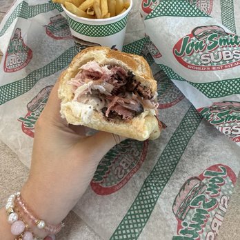 Jon Smith Subs - 12" Triple Deli Classic small Fries - Fast Food Near Me - Jupiter, Florida