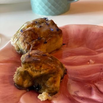 Kixi Cafe - Lavender Berry Scones - Breakfast & Brunch Near Me - Boca Raton, Florida