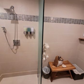 Floatopia Float Spa & Salt Cave - Shower and changing area in float room - Float Spa Near Me - Huntington Station, New York