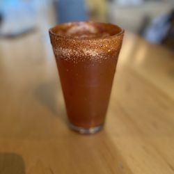 Michelada with Modelo