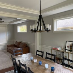 Dining and living room Dining and living room