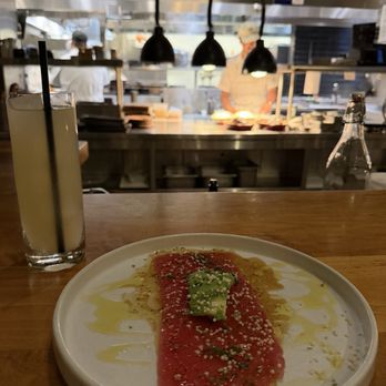 Majordomo - Tuna carpaccio - New American Near Me - Los Angeles, California Majordomo - Tuna carpaccio - New American Near Me - Los Angeles, California