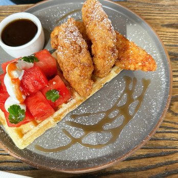 CRAFT Coral Gables - Loco - chicken & waffles - Breakfast & Brunch Near Me - Coral Gables, Florida CRAFT Coral Gables - Loco - chicken & waffles - Breakfast & Brunch Near Me - Coral Gables, Florida