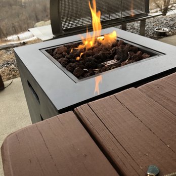 Chester Gap Cellars - Patio fire - Wineries Near Me - Front Royal, Virginia