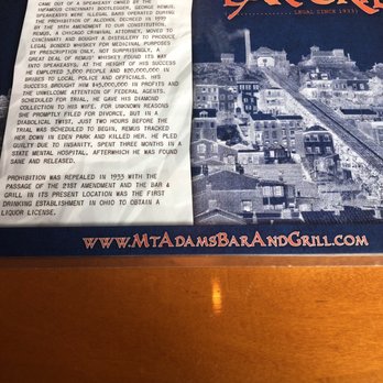 Mt. Adams Bar and Grill - Bars Near Me - Cincinnati, Ohio Mt. Adams Bar and Grill - Bars Near Me - Cincinnati, Ohio
