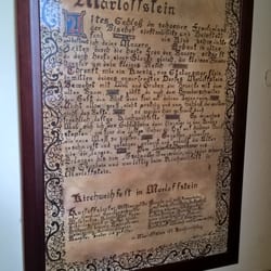 Schloss Marloffstein - Historie des Schlosses