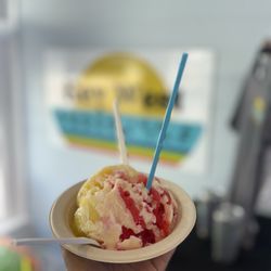 Key West Shave Ice & Frozen Tap - Island Style (Tiger's blood, Creamsicle, and Pineapple)