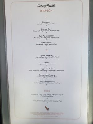 Menu photo 7 Falling Rabbit Duluth, GA