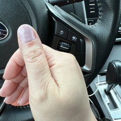 She cut my cuticles to much and it bled.