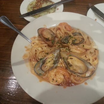 Johnny Carino's - Seafood fettacini. Smells great. The tastes is superb. - Italian Near Me - Downey, California Johnny Carino's - Seafood fettacini. Smells great. The tastes is superb. - Italian Near Me - Downey, California