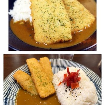 Unique Cafe - 2 Piece Fish Katsu Curry - Japanese Near Me - Ontario, California