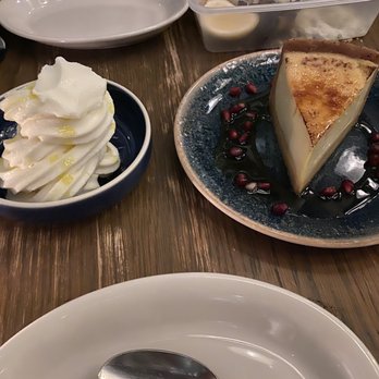 Aba - Crème Crme Brulee Pie and Greek yogurt - Mediterranean Near Me - Chicago, Illinois