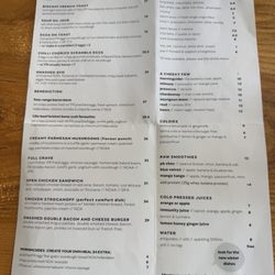 Crave Cafe - Menu