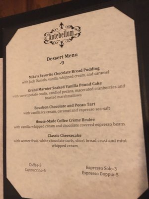 Menu photo 6 Antebellum Flowery Branch, GA