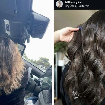 Sunkissed Salon by Kacie - What I asked for on the right (from the stylist's IG). What I got on the left (12 days after the salon visit). - Hair Stylists Near Me - San Jose, California Sunkissed Salon by Kacie - What I asked for on the right (from the stylist's IG). What I got on the left (12 days after the salon visit). - Hair Stylists Near Me - San Jose, California