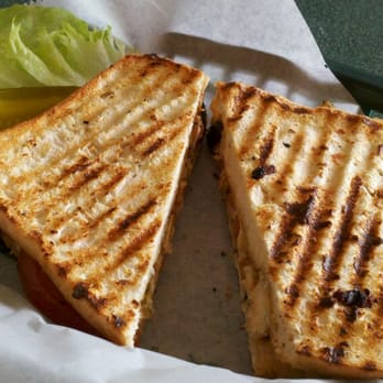 Chesapeake Bagel Bakery - Firenza panini (chicken, cheese, tomato, basil) - Bagels Near Me - Burke, Virginia