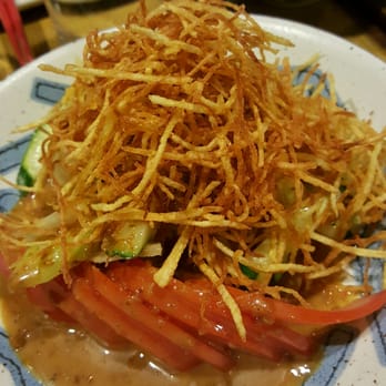 鳥燒居 - Deep fried potatoes and tomato salad - Japanese Near Me - Hong Kong, HK