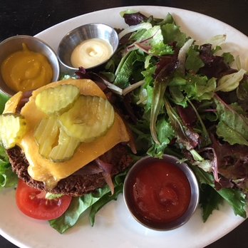 The Brixton - The Impossible Burger. Impossibly yummy! Greens were also delicious. - New American Near Me - San Francisco, California The Brixton - The Impossible Burger. Impossibly yummy! Greens were also delicious. - New American Near Me - San Francisco, California