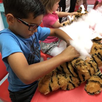 Ausby's Ark - Greyson stuffing his own tiger - Toy Stores Near Me - Virginia Beach, Virginia Ausby's Ark - Greyson stuffing his own tiger - Toy Stores Near Me - Virginia Beach, Virginia