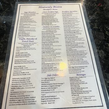 Heavenly Bistro - Menu page 2 - Breakfast & Brunch Near Me - Walnut Creek, California Heavenly Bistro - Menu page 2 - Breakfast & Brunch Near Me - Walnut Creek, California