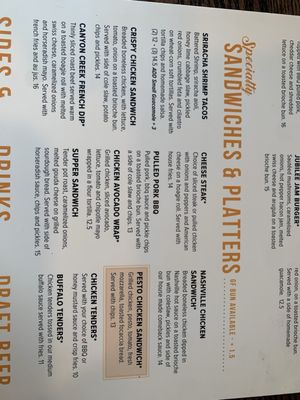 Menu photo 8 Jubilee Restaurant Pocono Pines, PA Menu photo 8 Jubilee Restaurant Pocono Pines, PA