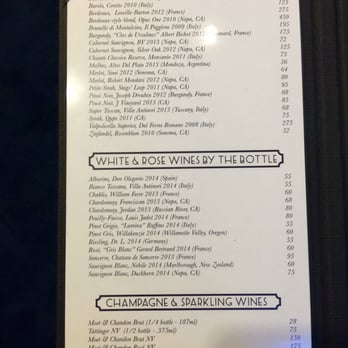 Blue Note Hawaii - drink menu - Music Venues Near Me - Honolulu, Hawaii