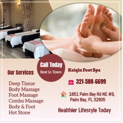 Kaiqin foot spa - Reflexology, called "Zone Therapy" using gentle to firm finger pressure to an acupressure point on the feet ankles and legs ...