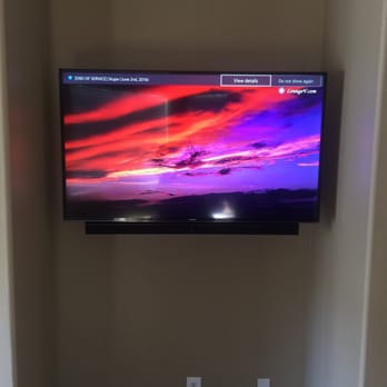 Socal Tv Installs - Wall mount in alcove with extremely crazy angles - Home Theatre Installation Near Me Socal Tv Installs - Wall mount in alcove with extremely crazy angles - Home Theatre Installation Near Me