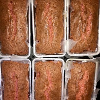 Angie's Pound Cakes - Strawberry flavored Pound Cake (w/real strawberries): $5/loaf, ready for pick-up! - Desserts Near Me Angie's Pound Cakes - Strawberry flavored Pound Cake (w/real strawberries): $5/loaf, ready for pick-up! - Desserts Near Me