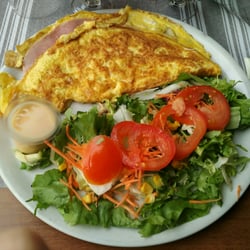 Le Fournil de Mon Enfance - Omelette gourmande jambon.fromage champignons