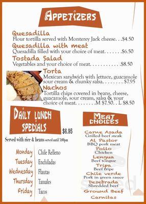 Menu photo 5 Mi Pueblito Taqueria Lincoln, CA Menu photo 5 Mi Pueblito Taqueria Lincoln, CA