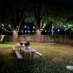 Jailhouse Bar - Check out The Yard! Cornhole and connect four! Plenty of seating and a nice relaxing place to have a drink and chill!