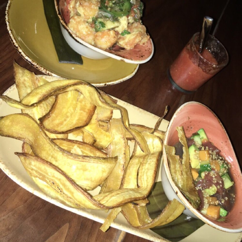 Toro Toro - Miami Spice 2016 Ceviche Nikkei & Chicharron de Camarones - Steakhouses Near Me - Miami, Florida Toro Toro - Miami Spice 2016 Ceviche Nikkei & Chicharron de Camarones - Steakhouses Near Me - Miami, Florida