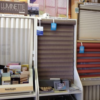 Interior Design Studio - a display of blinds - Flooring Near Me - Glenview, Illinois