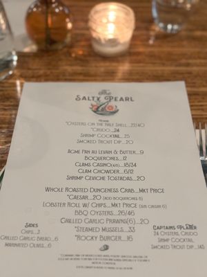 Menu photo 5 The Salty Pearl Oakland, CA