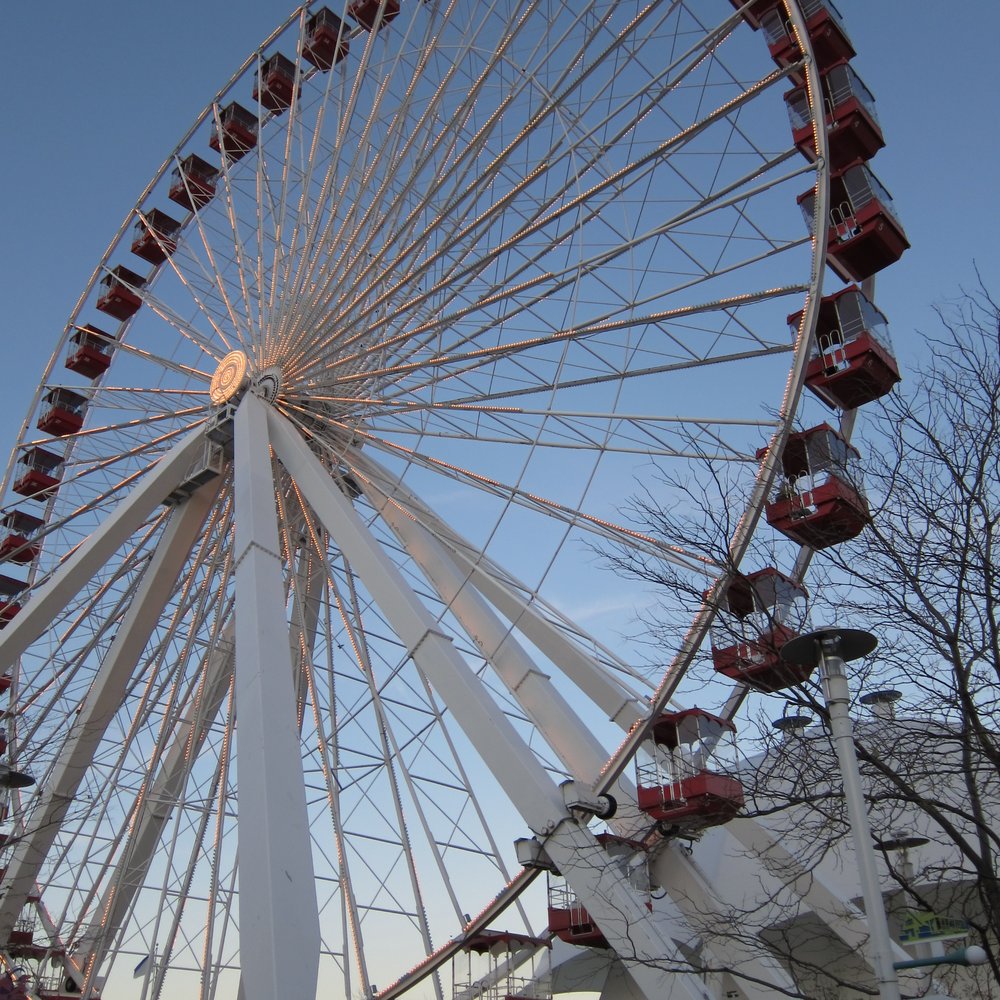 Navy Pier's Centennial Wheel - Amusement Parks Near Me - Chicago, Illinois Navy Pier's Centennial Wheel - Amusement Parks Near Me - Chicago, Illinois
