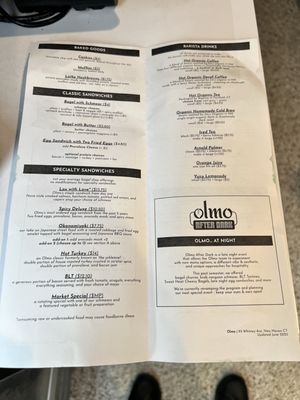 Menu photo 5 Olmo New Haven, CT