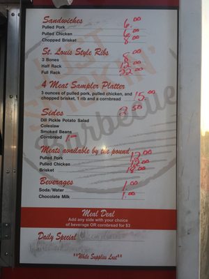 Menu photo 4 Just Smokin' Barbecue Lannon, WI