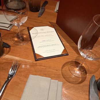 Stripsteak - Table set up - Steakhouses Near Me - Las Vegas, Nevada Stripsteak - Table set up - Steakhouses Near Me - Las Vegas, Nevada
