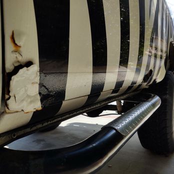 World Famous 4x4 - Bad rust issues with Driver's side door on my 1974 K5 Blazer. - Auto Repair Near Me - Burbank, California World Famous 4x4 - Bad rust issues with Driver's side door on my 1974 K5 Blazer. - Auto Repair Near Me - Burbank, California