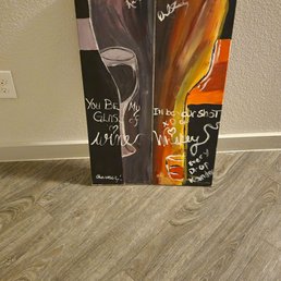 Our lovely 'Wine & Whiskey' paintings Our lovely 'Wine & Whiskey' paintings