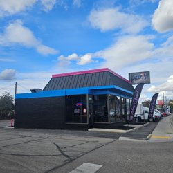 Outside restaurant