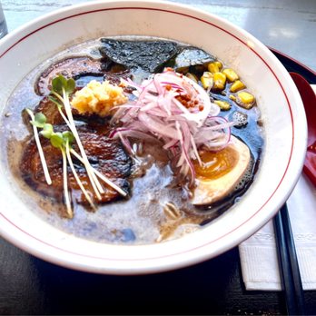 Tora Ramen - black garlic tonkotsu ramen - Ramen Near Me - Boston, Massachusetts Tora Ramen - black garlic tonkotsu ramen - Ramen Near Me - Boston, Massachusetts