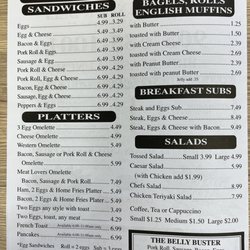 E & M Deli And Grocery - Breakfast Menu