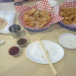 4. Boneless Chicken and 10. Honey Garlic Chickengarlic