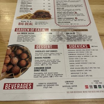 Sonny's BBQ - Menu - page 2 - Barbeque Near Me - Pensacola, Florida Sonny's BBQ - Menu - page 2 - Barbeque Near Me - Pensacola, Florida