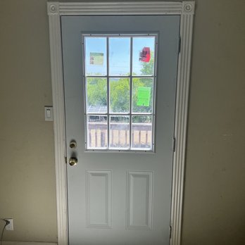 Stiefvater Construction Services - New steel door and threshold. - General Contractors Near Me - San Antonio, Texas Stiefvater Construction Services - New steel door and threshold. - General Contractors Near Me - San Antonio, Texas