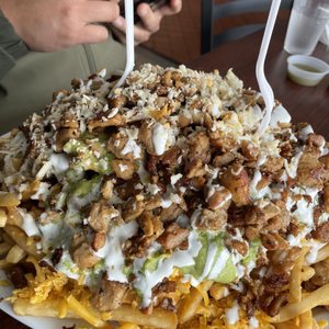 Photo of Chüyz Taco Shop - San Diego, CA, United States. Pollo asado fries