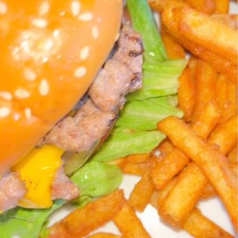 Denny's - Double Cheeseburger - American Near Me - Merced, California Denny's - Double Cheeseburger - American Near Me - Merced, California