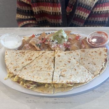 Lincoln Square Pancake House - Breakfast quesadilla - Pancakes Near Me - Fishers, Indiana
